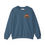 Miniature : Indigo blue colour, Colorado design sweatshirt, design in on left side of chest, Mountain View with sun in background and word 'Colorado' below mountain print.