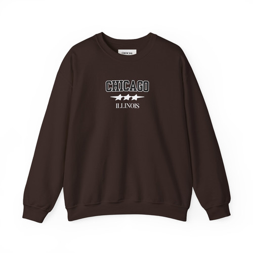 ★韓国人気★LOOKPLE★LOOK GRAPHY CHICAGO SWEATSHIRT Chicago Print Sweatshirt | Official 21 18
