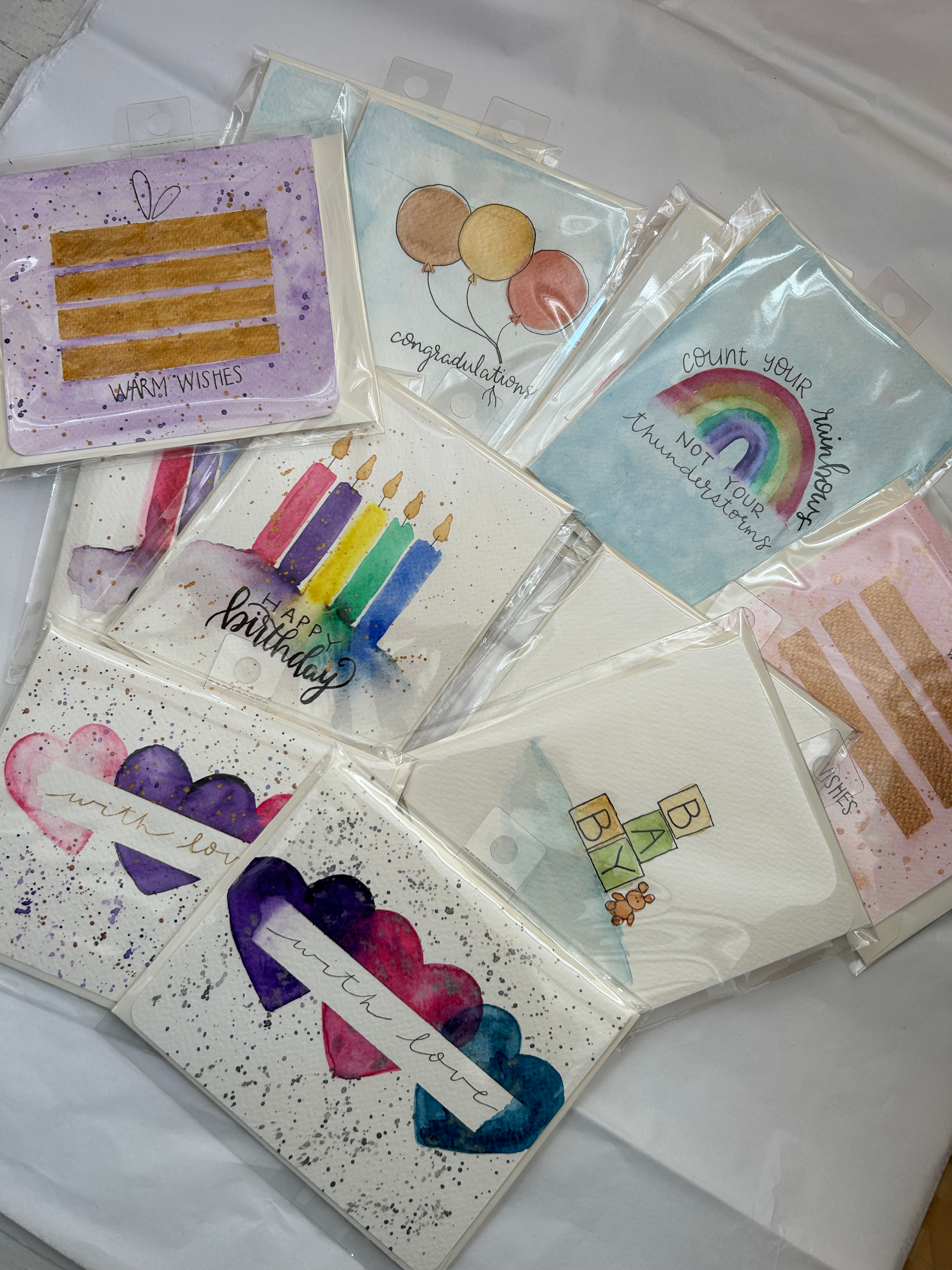 Watercolour Cards