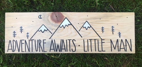 BABY SHOWER - ADVENTURE AWAITS