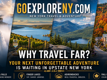 Explore Upstate New York’s best destinations, including Oneida and Madison counties, Niagara Falls, the Finger Lakes, Adirondack Mountains, Sylvan Beach and Chittenango Falls.