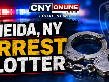 Oneida City Police Department Arrest Blotter August 1 - 6, 2026