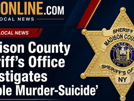 Madison County Sheriff's Office Investigates Double Murder Suicide