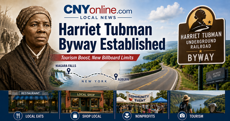 New Harriet Tubman Scenic Byway Brings Tourism Opportunities and New Limits for Billboard Companies