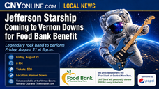 Jefferson Starship Coming to Vernon Downs for Food Bank Benefit