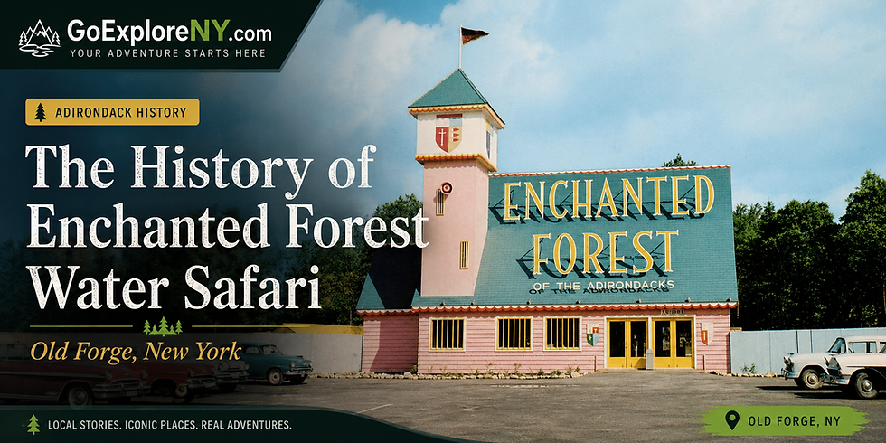 The History of Enchanted Forest Water Safari in Old Forge, NY