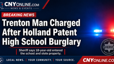 18-Year-Old Arrested in Holland Patent High School Burglary Investigation