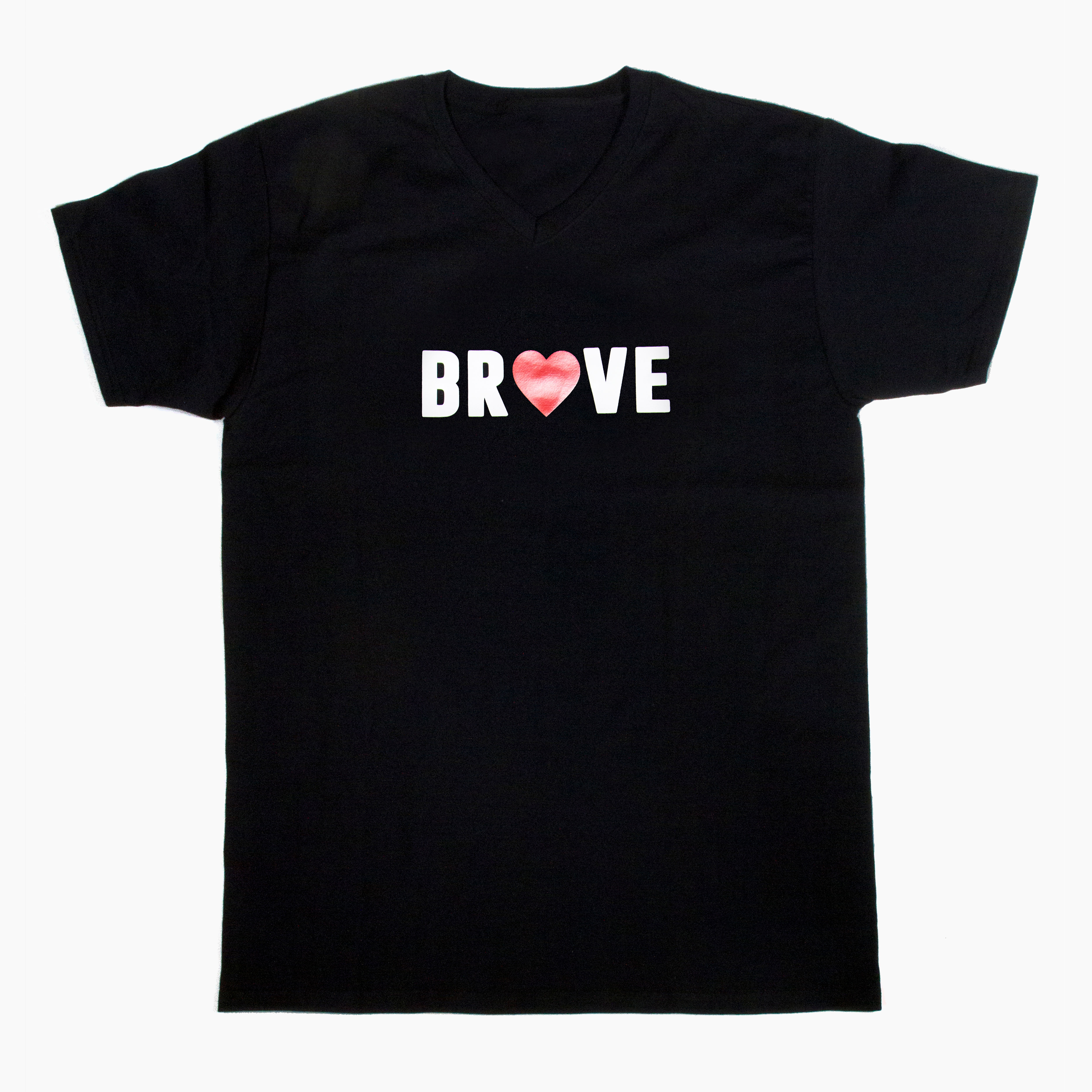 BRAVE Men's/Unisex Black T