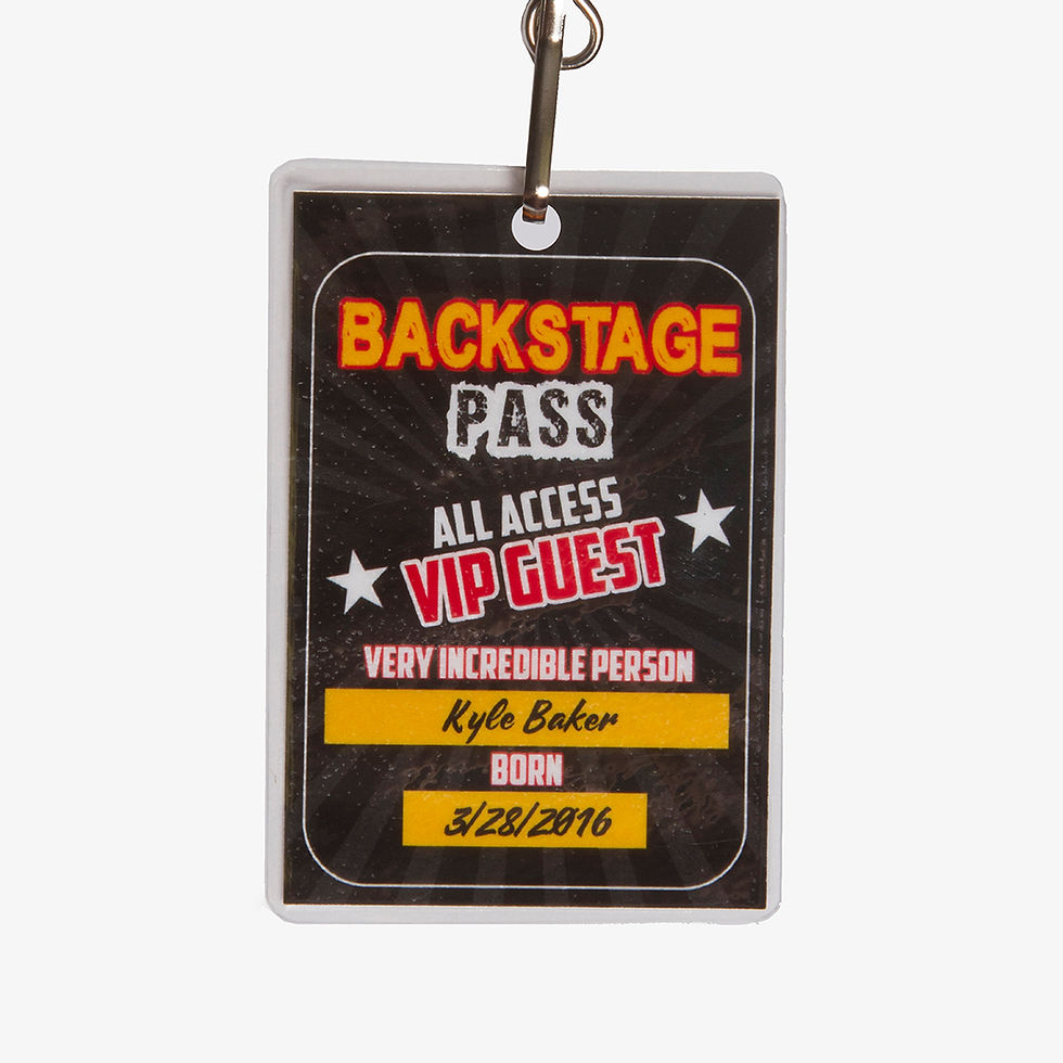 Thumbnail: VIP Baby Back Stage Pass
