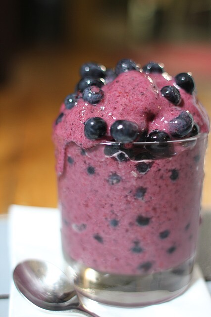 A Berry Yoghurt Pot
