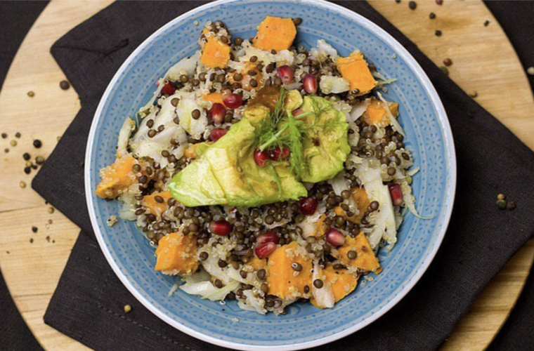 Lentil & Barley Salad