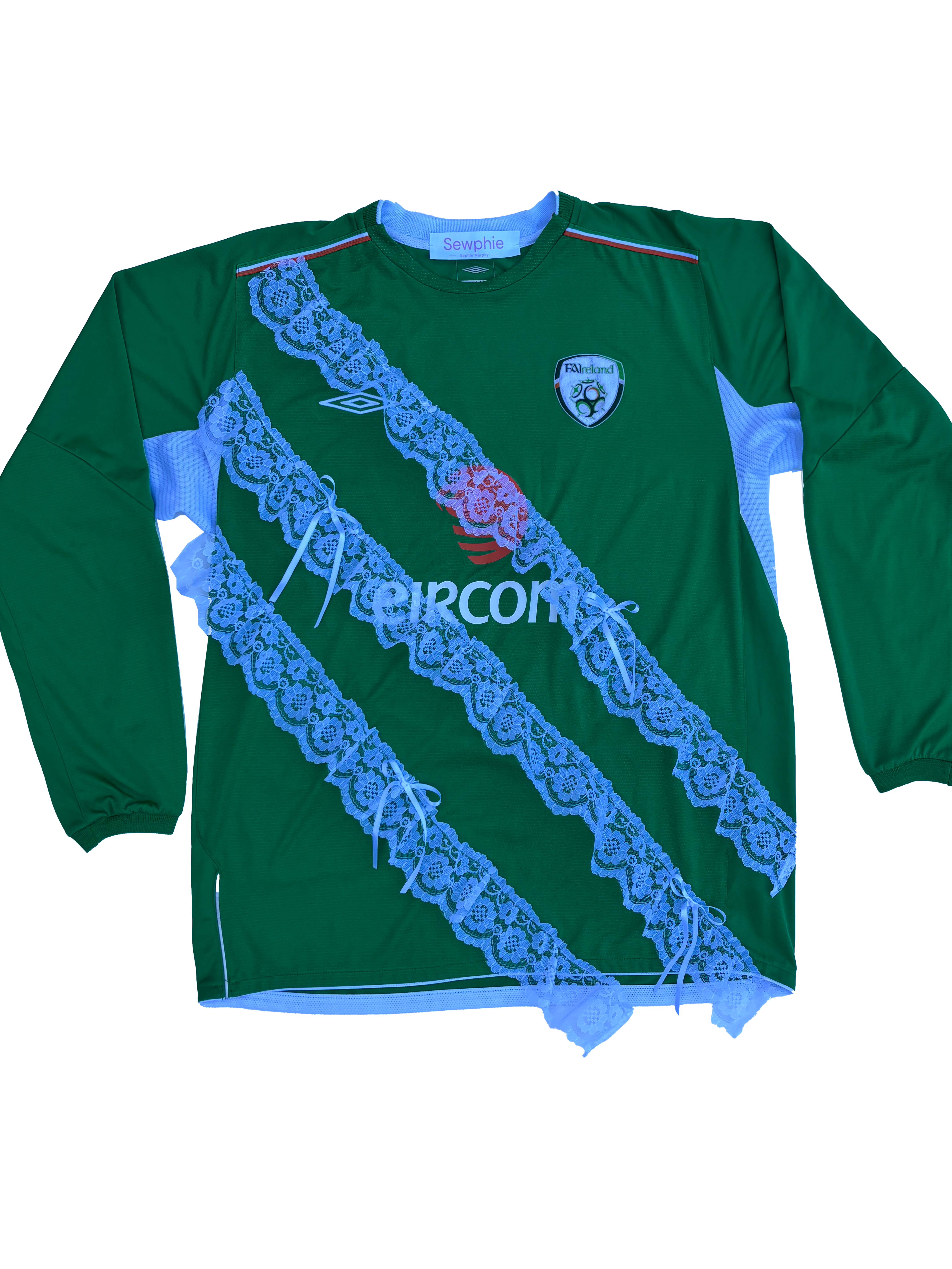 Ireland Lace Trim Jersey - Size XLarge