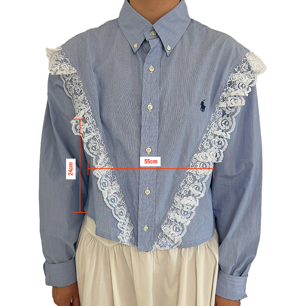 Thumbnail: Lace Stripe Shirt