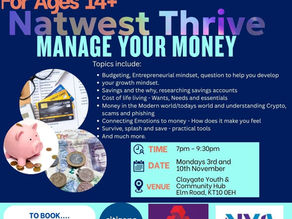 NATWEST THRIVE IS BACK - BOOK YOUR FREE PLACE NOW!