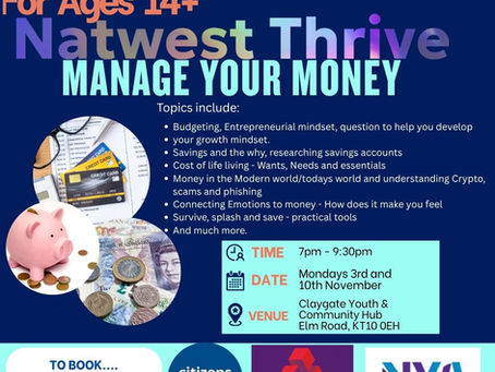 NATWEST THRIVE IS BACK - BOOK YOUR FREE PLACE NOW!