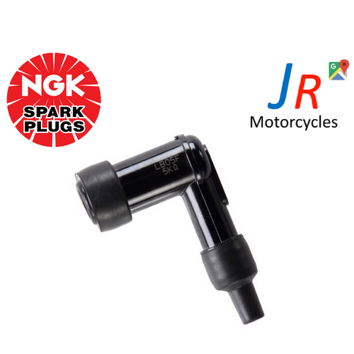 Genuine NGK LB05F Resistor Spark Plug Cap Black (8344) Imported from