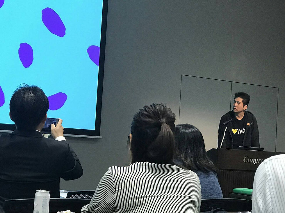 2017年、東京で行われたWix Meetups Tokyoでの登壇