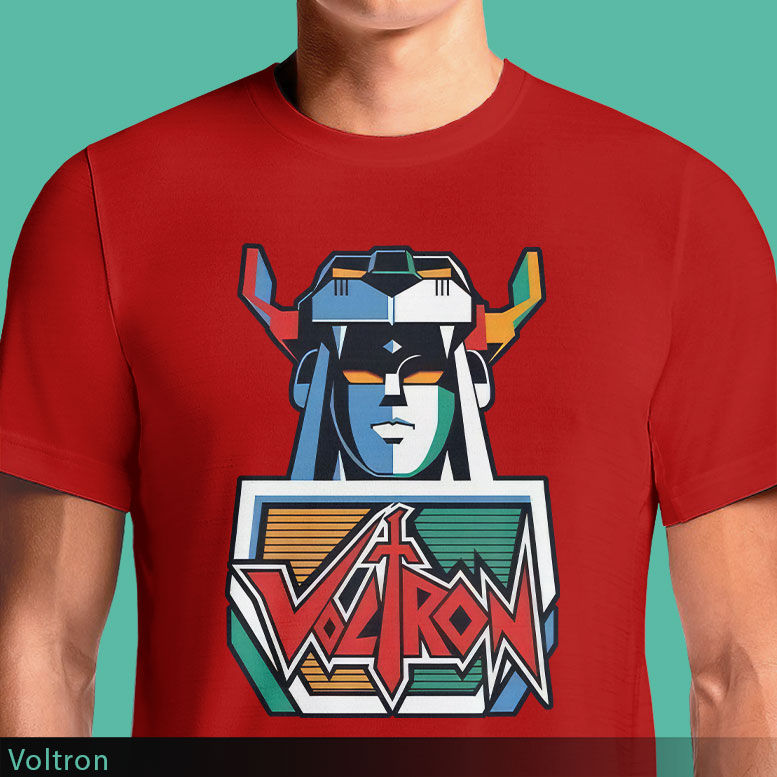 Thumbnail: Voltron T-Shirt – Retro Defender of the Universe Tee | OSOM