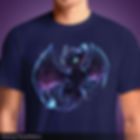 Starry Toothless Tee - Nightfury Galaxy Design for How to Train Your Dragon Fans OSOM.in