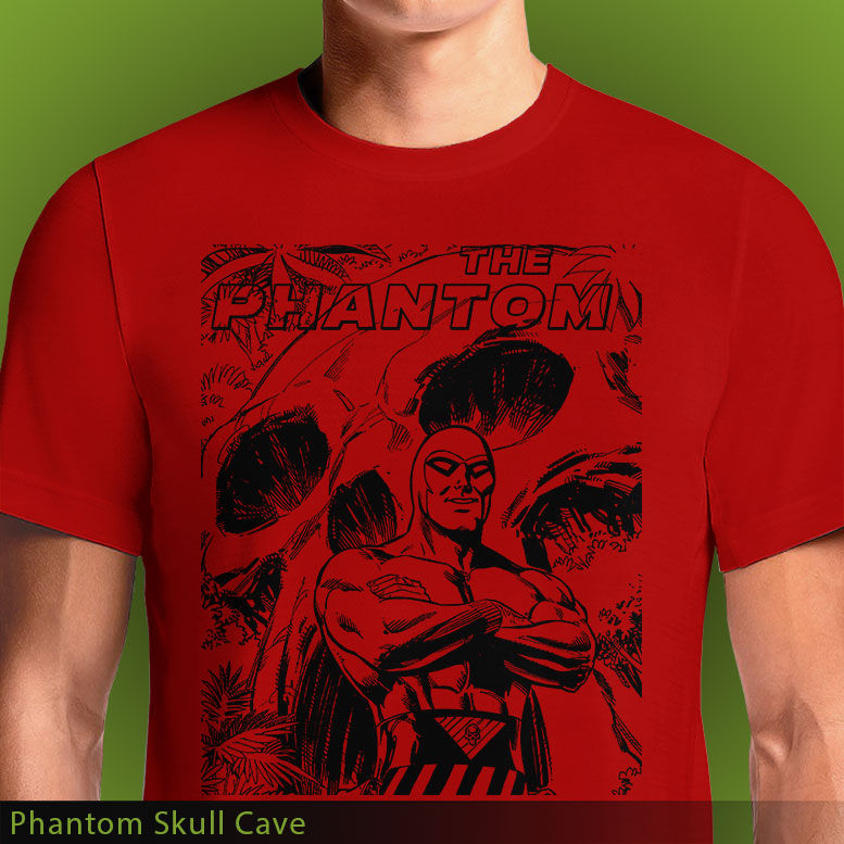 Thumbnail: Treasure of the Skull Cave Phantom T-Shirt | INKN.in