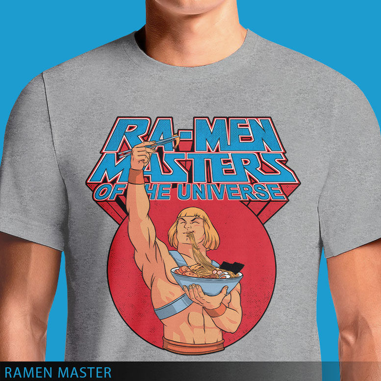 Thumbnail: Ramen Master T-Shirt | Masters of the Universe Parody | OSOM.in