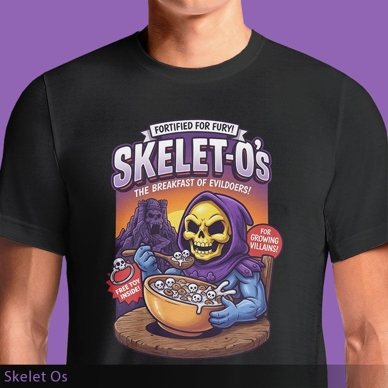 Skelet-O's He-Man Parody T-Shirt | OSOM.in