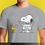 Thumbnail: Pup Actually T-Shirt - Snoopy & Woodstock Love Design | OSOM.in