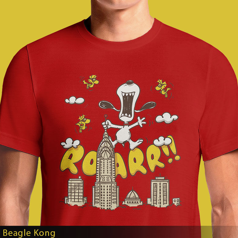 Thumbnail: Beagle Kong - Snoopy as King Kong T-Shirt | OSOM.in