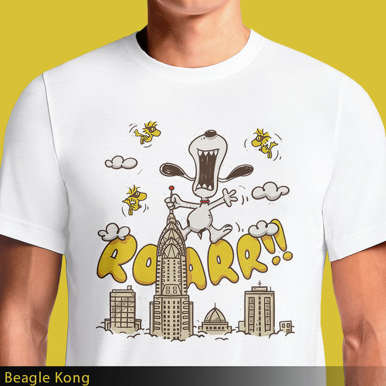 Thumbnail: Beagle Kong - Snoopy as King Kong T-Shirt | OSOM.in
