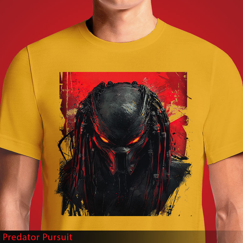 Thumbnail: Predator Pursuit T-Shirt - Classic Hunter Tribute T-shirt OSOM.in