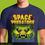 Thumbnail: Space Predator T-Shirt – Alien Invader Retro Mashup Tee OSOM.in