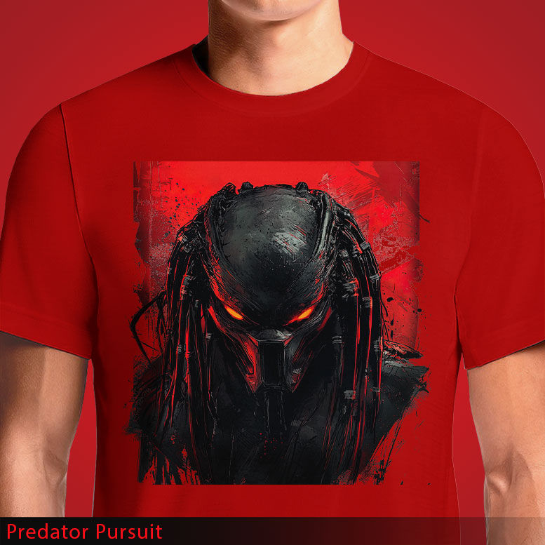 Thumbnail: Predator Pursuit T-Shirt - Classic Hunter Tribute T-shirt OSOM.in