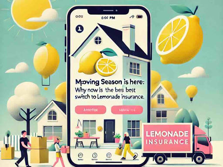 Spring Moving Season Is Here: Why Now Is the Best Time to Switch to Lemonade Insurance