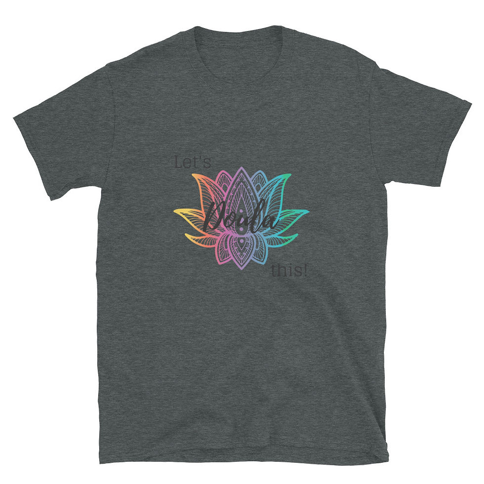 Thumbnail: Doula Lotus Short-Sleeve Unisex T-Shirt
