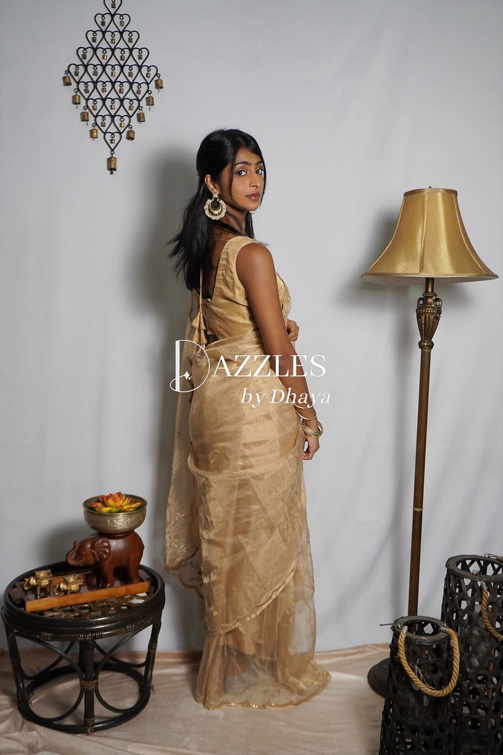 Thumbnail: 36-40| Designer Banarasi Tissue + Hand Embroidery 