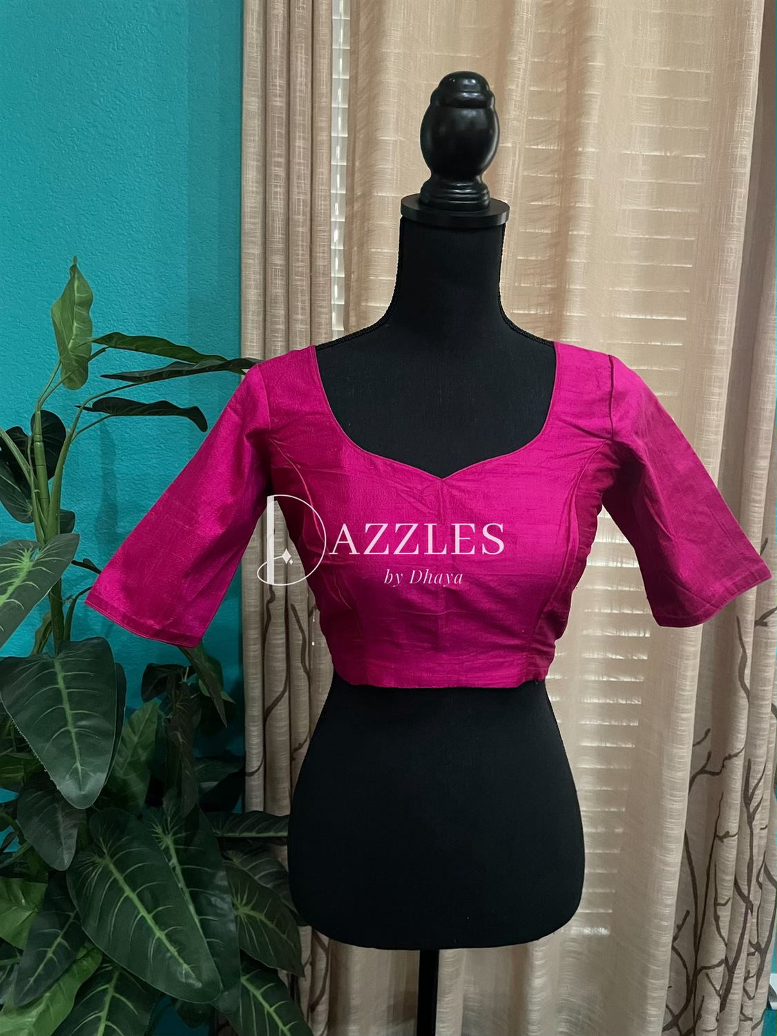 36-40| Pink Raw Silk