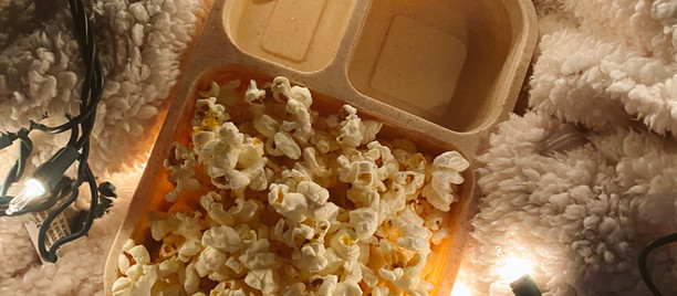 Coconut Oil + Pink Himalayan Salt Popcorn