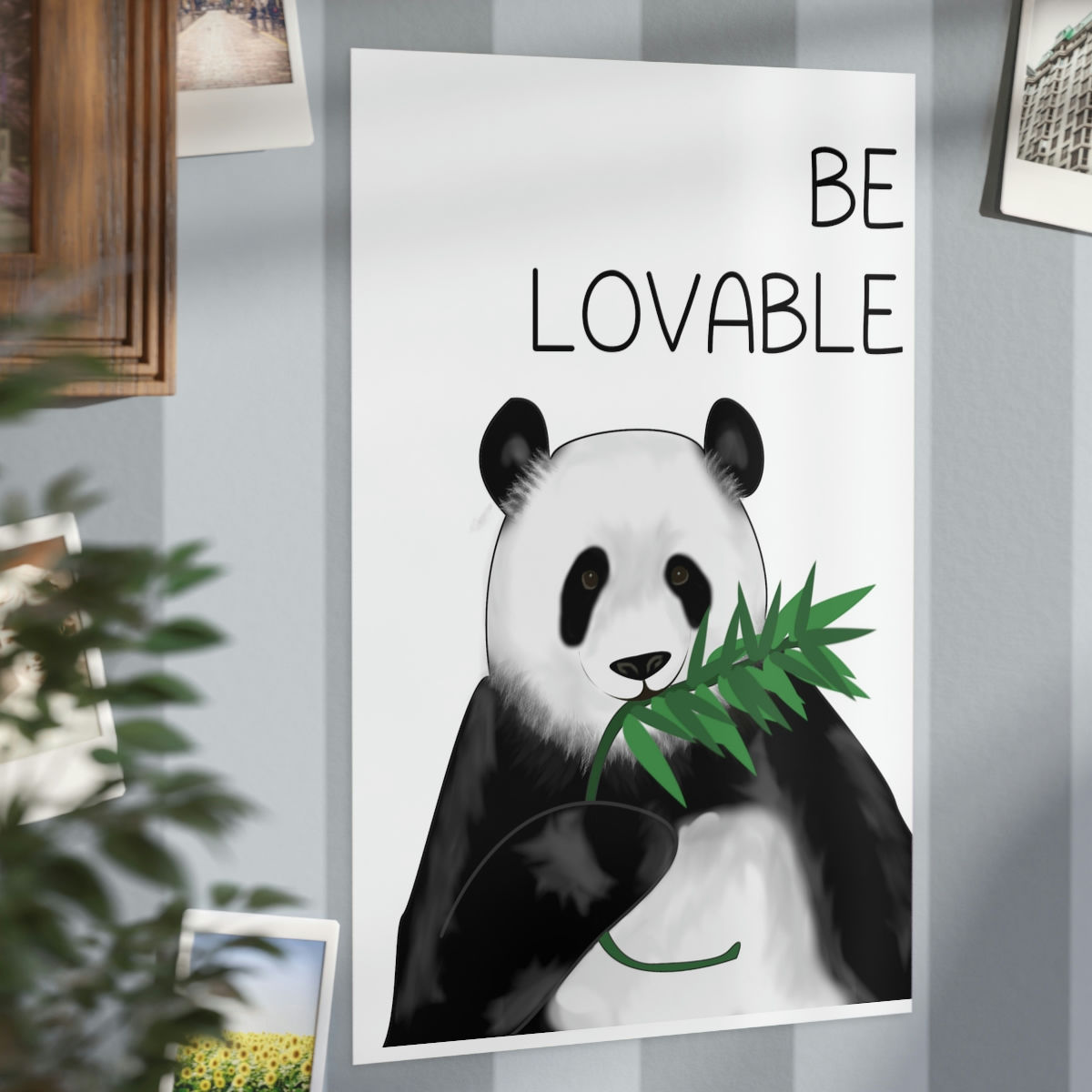 Adorable animal posters for children - BE LOVEABLE