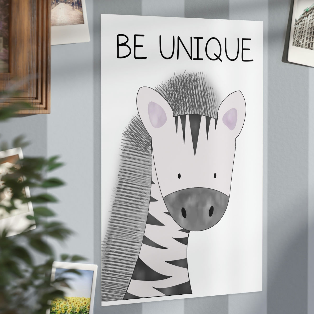 Adorable animal posters for children - BE UNIQUE