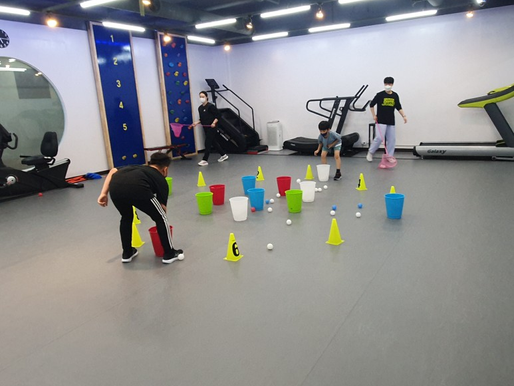 [2관]오늘의 몸풀기! 달리기&공던지기