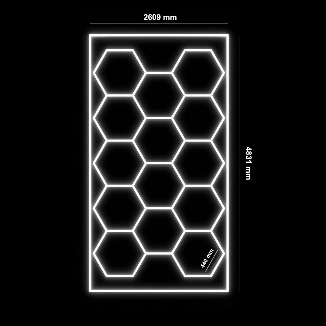 Panel hexagonal de LED HEX-1020