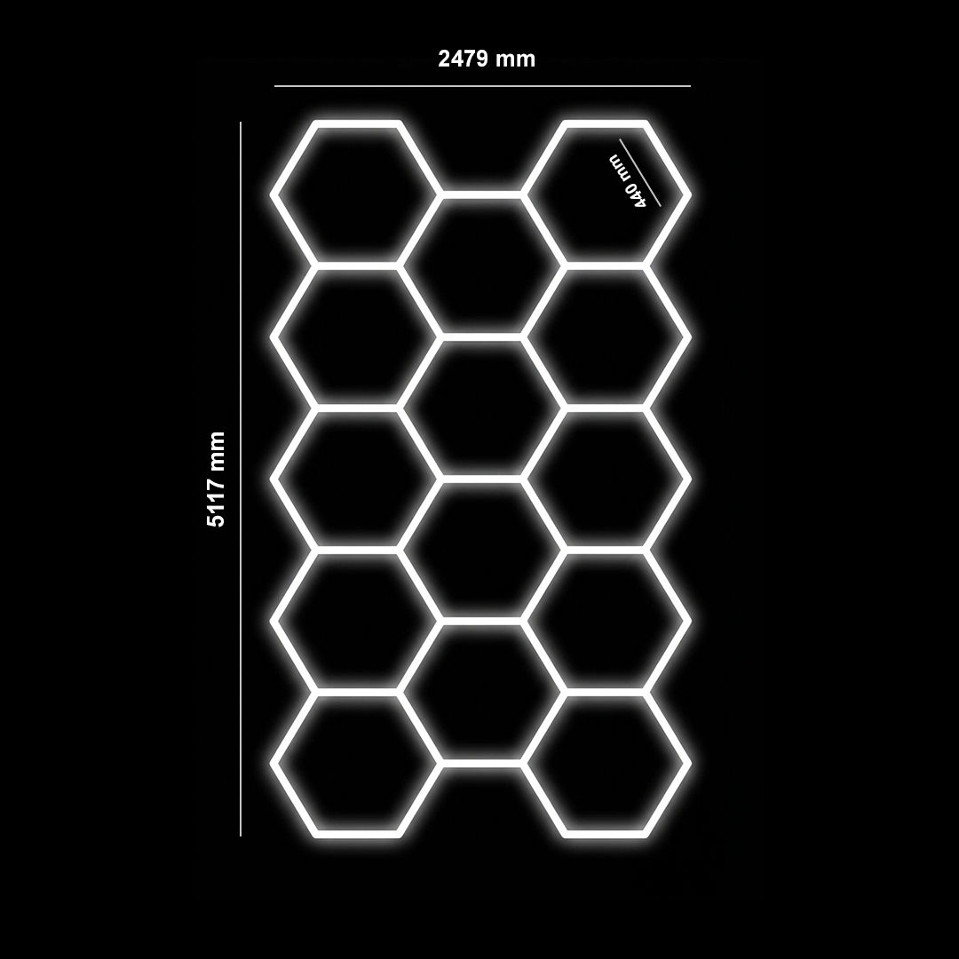 Iluminación de LED HEX-1035