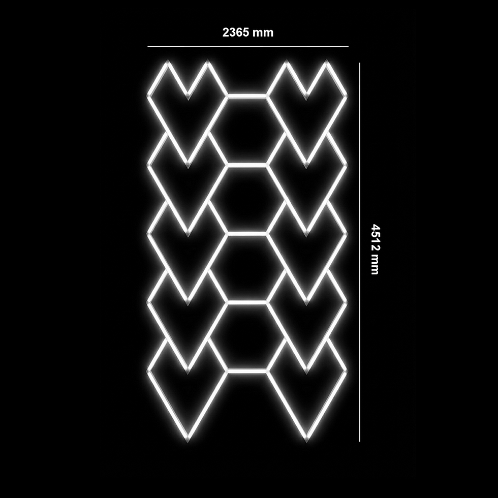 Miniatura: Iluminación de LED HEX-1025