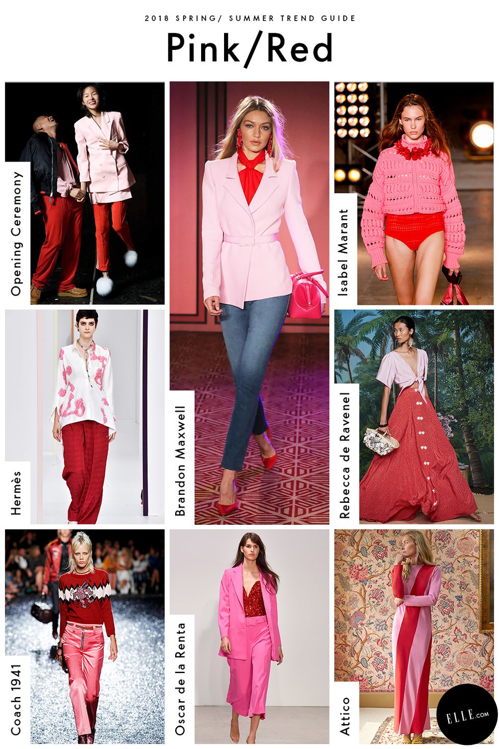 Pink & Red