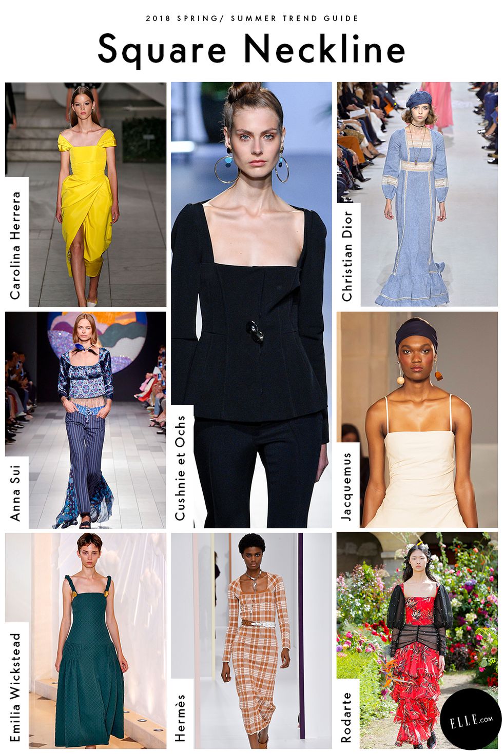 Square Necklines