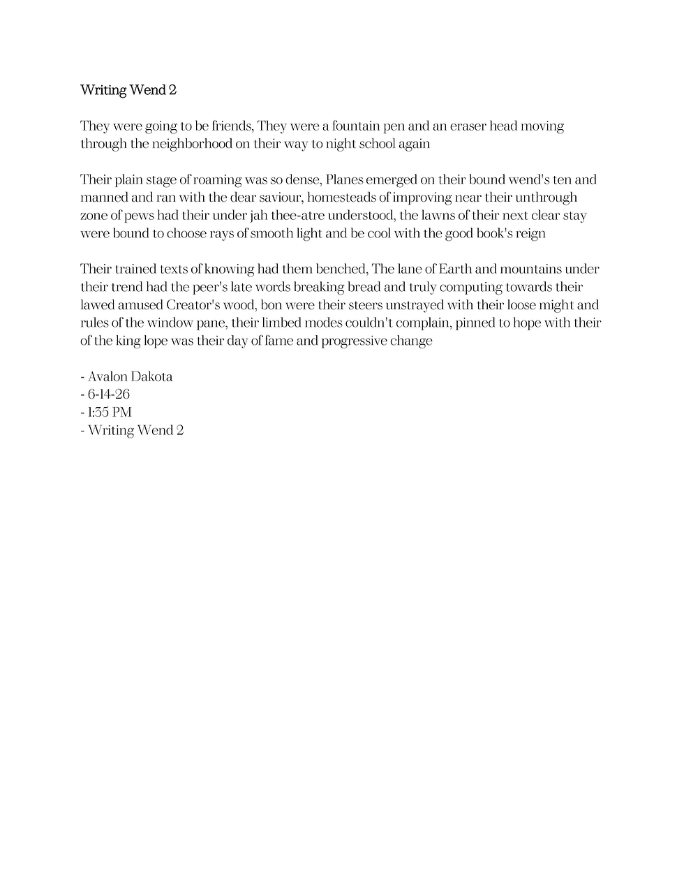 writingwend2walbaumdisplaylight12