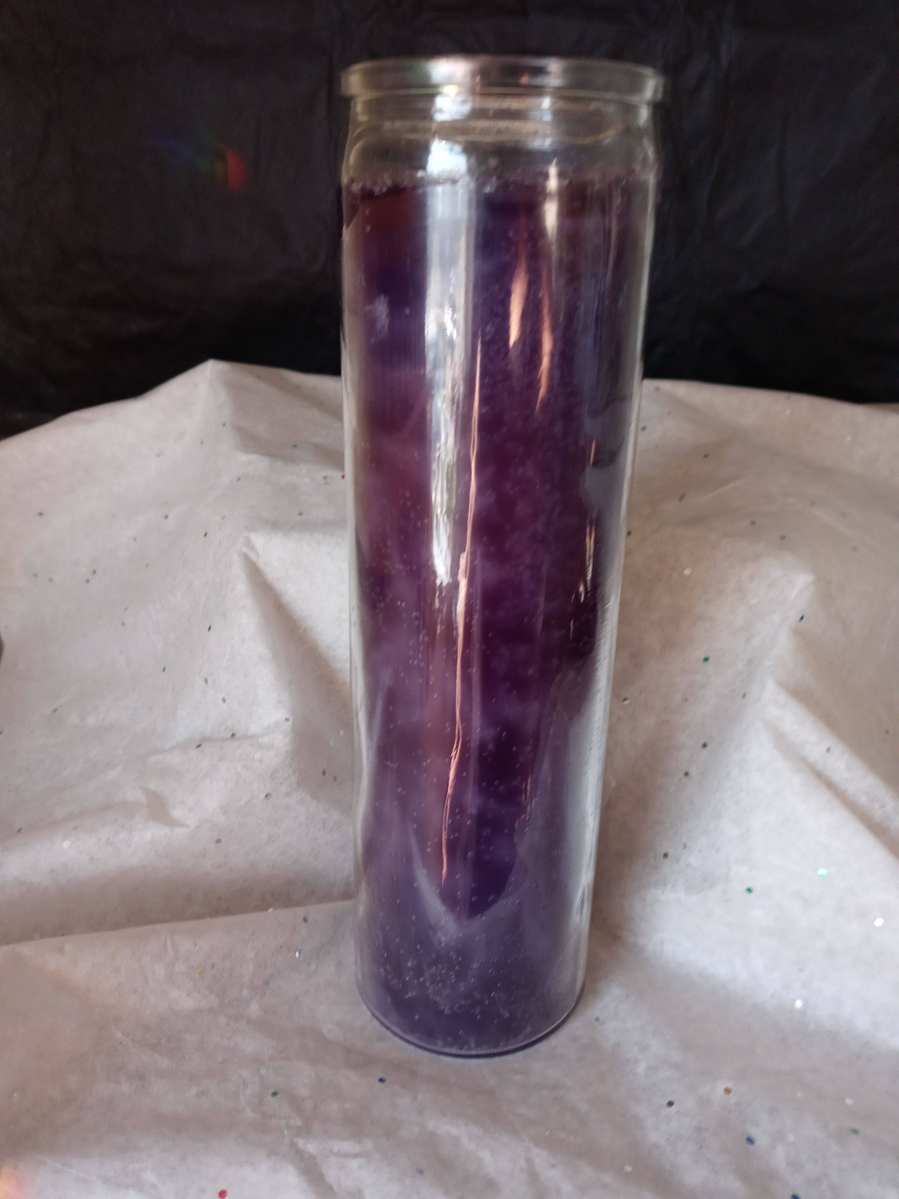 Purple 7 Day Candle