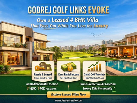 Godrej Golf Links Evoke : 4BHK Villas Near Delta 1 Metro Station