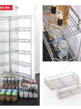 Tủ đồ khô cao cấp cho tủ bếp