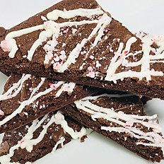 Peppermint Brownie Bark